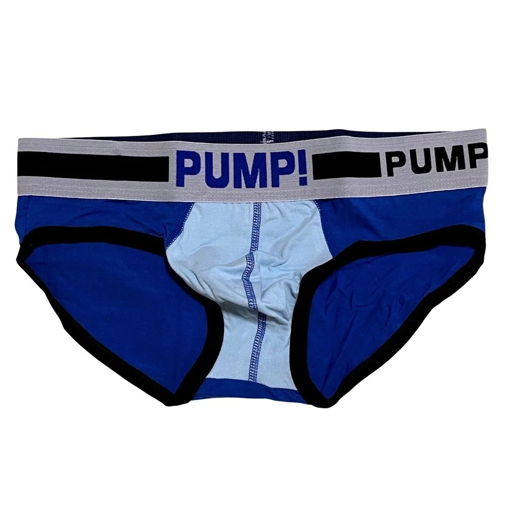 PUMP! Cotton Briefs Blue Size XXL (34-36)‎ H69 NWT